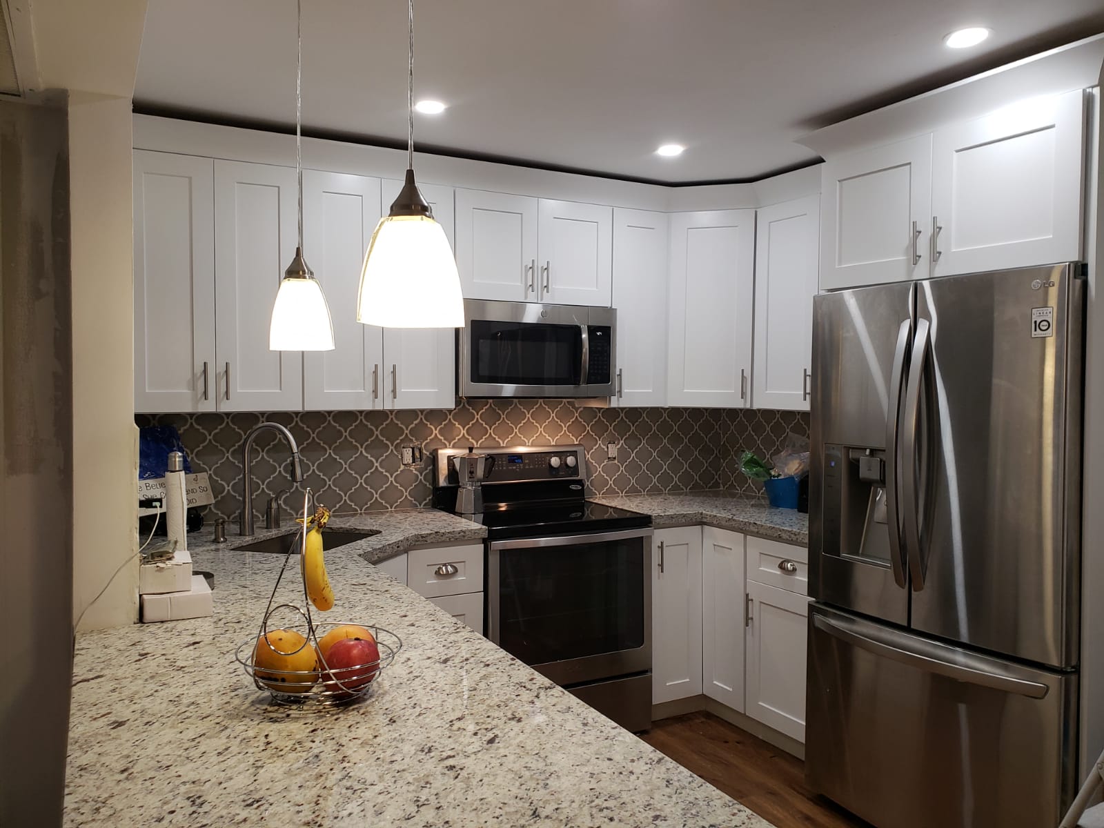 finished condo kitchen remodel, Boca Raton high-rise