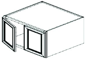 White Shaker Wall Cabinet 30