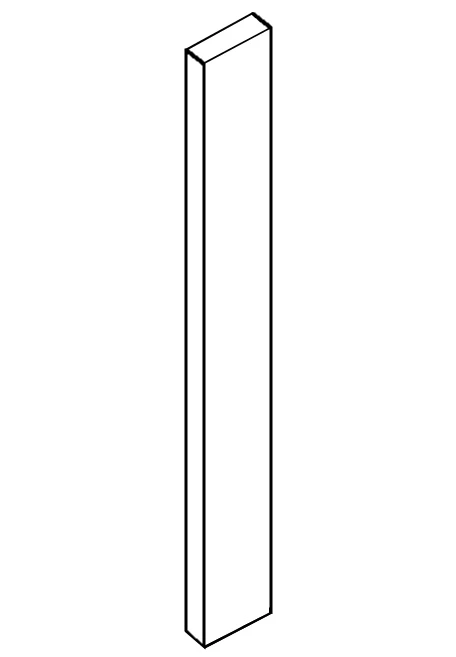 White Shaker Tall Filler 6